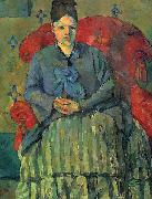 Paul Cezanne Portrat der Mme Cezanne in rotem Lehnstuhl china oil painting artist